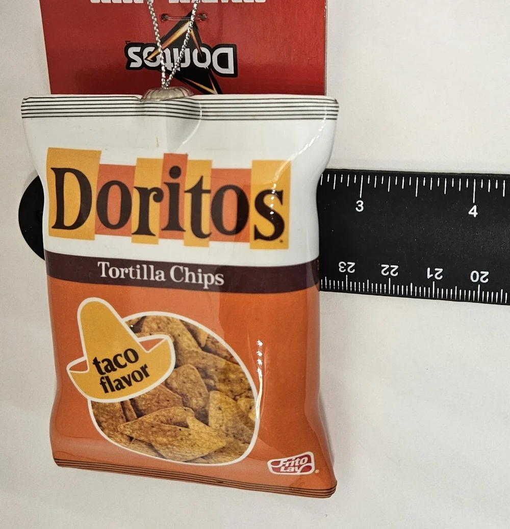 Taco Doritos Ruz Ornament Tortilla Chips Christmas Food